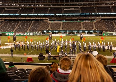 Blackstone-Millville Chargers Marching Band at the US Bands National Championships, Metlife Stadium, East Rutherford, NJ