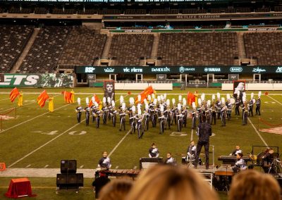 Blackstone-Millville Chargers Marching Band at the US Bands National Championships, Metlife Stadium, East Rutherford, NJ