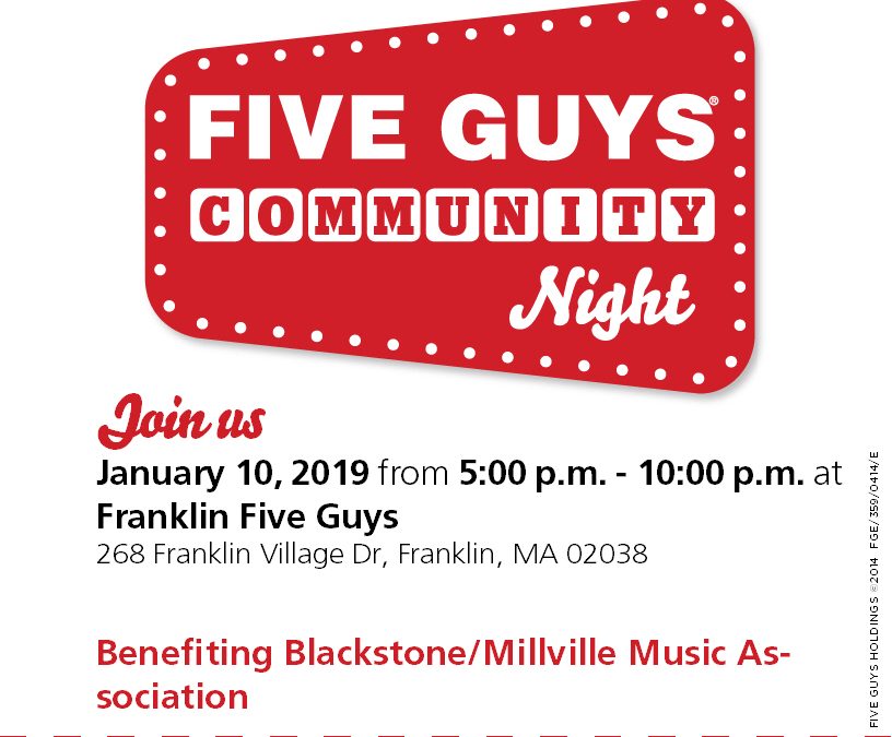 Five Guys Community Night