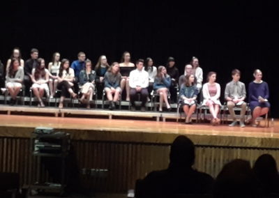2019 Blackstone-Millville Regional High School Tri-Music Honor Society Induction Ceremony