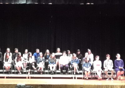 2019 Blackstone-Millville Regional High School Tri-Music Honor Society Induction Ceremony