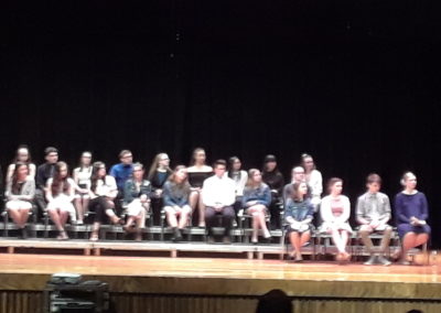 2019 Blackstone-Millville Regional High School Tri-Music Honor Society Induction Ceremony
