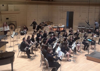 Blackstone-Millville Wind Ensemble at Symphony Hall