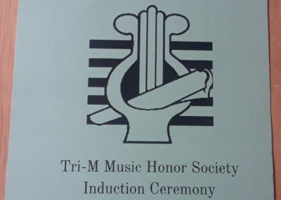 2019 Blackstone-Millville Regional High School Tri-Music Honor Society Induction Ceremony