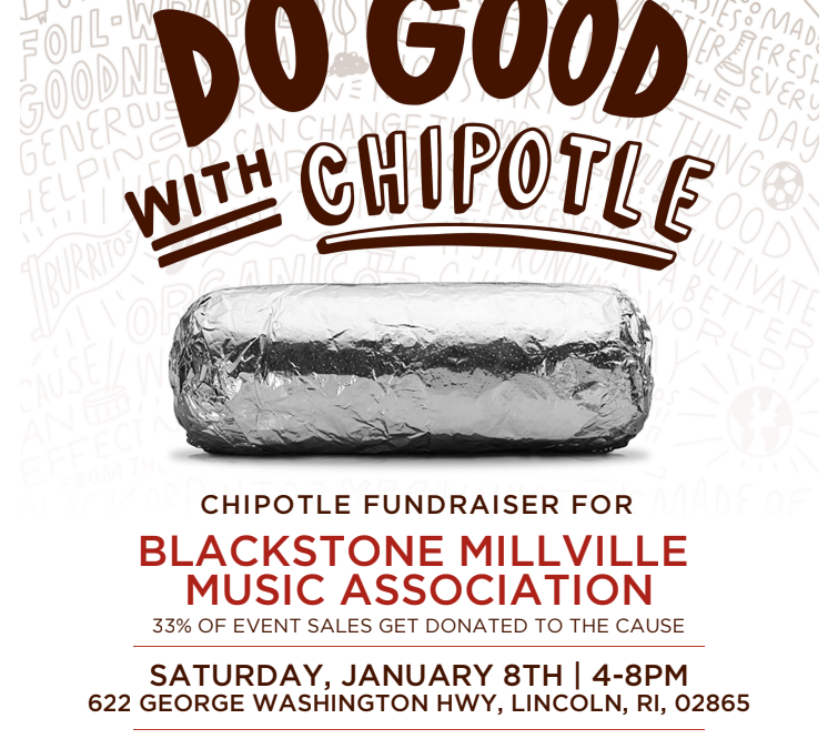 Chipotle Fundraiser and Extra Championship Gear For Sale